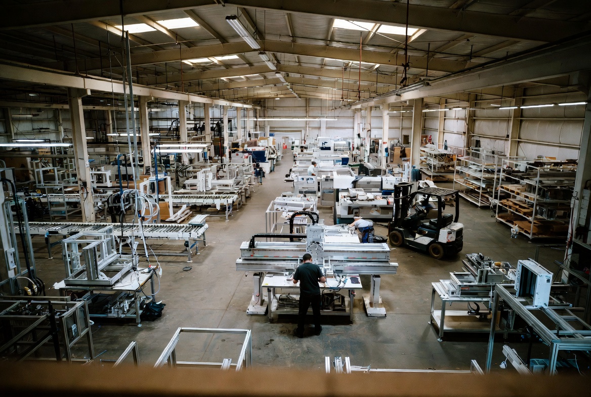 Manufacturing shop floor